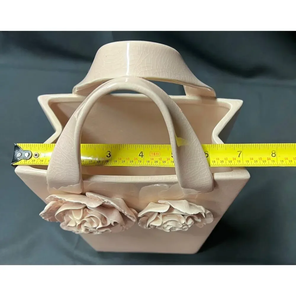 Beautiful Blush Pink Vase Decor Ceramic